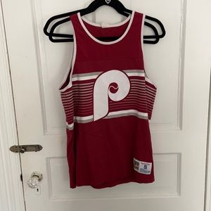 Mitchell and Ness Phillies tank jersey size small